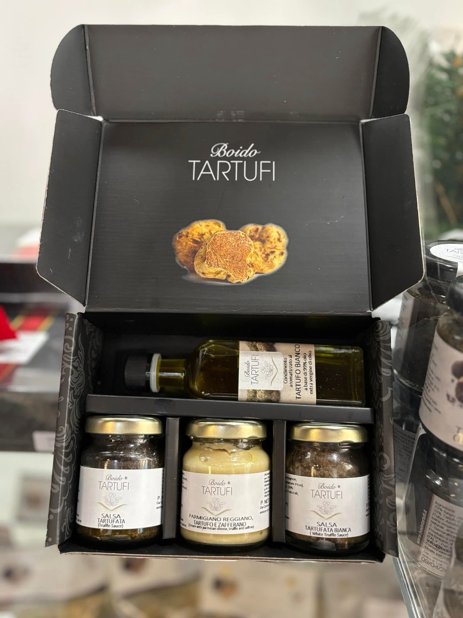 Produits de la maison Boido Tartufi
